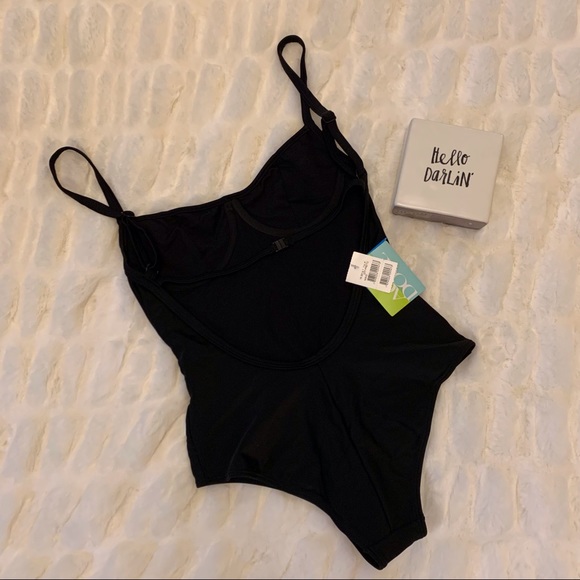 NWT Agua Doce Black One Piece Swimsuit - Picture 11 of 15